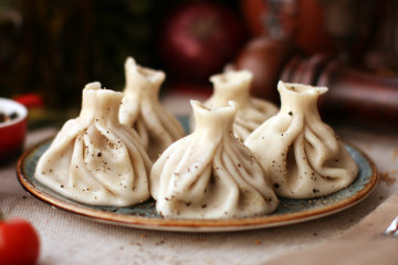 Хинкали свино-говяжьи