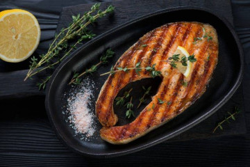 Лосось на гриле